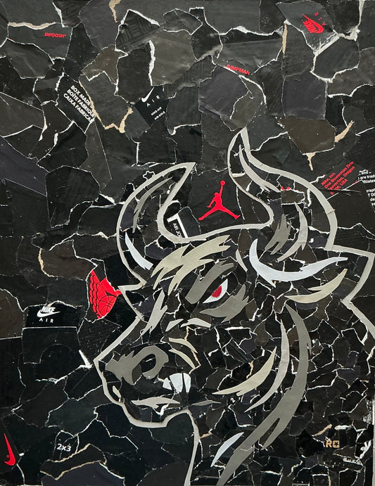 Hidden in Plain Sight Bull Print